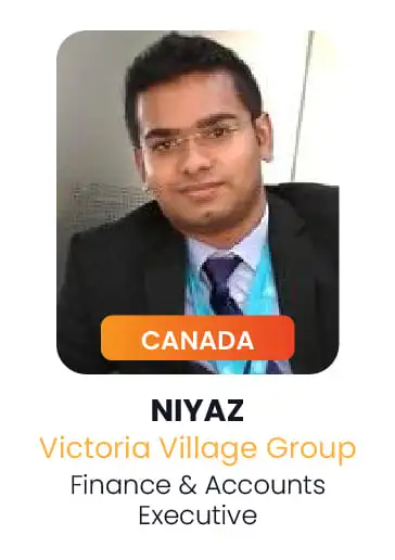 Niyaz placed at Canada after CMA USA course